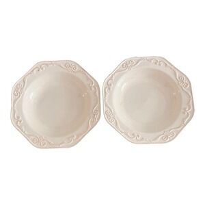 Lot of 2- Pair of Daniel Cremieux‎ Maison Marie Antoinette 9" Soup Bowls